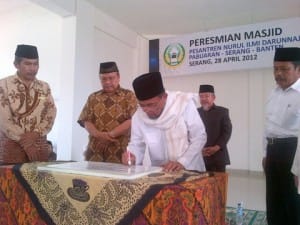 peresmian masjid nurul ilmi serang paleuh darunnajah 14 | www.darunnajah.com