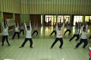 Tim Senam Santri Putra Darunnajah