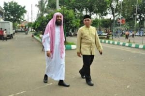 tamu syekh dari madinah ke darunnajah