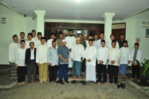 tamu syekh dari makkah ke darunnajah