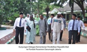 Kunjungan-Delegasi-Kementerian-Pendidikan-Republik-Mali ke Pondok Pesantren Darunnajah Jakarta