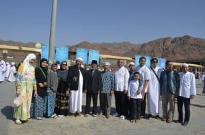 Depan Makam Syuhada Uhud
