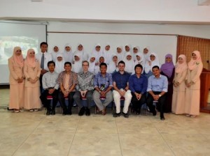ICRC dan para santri di Darunnajah